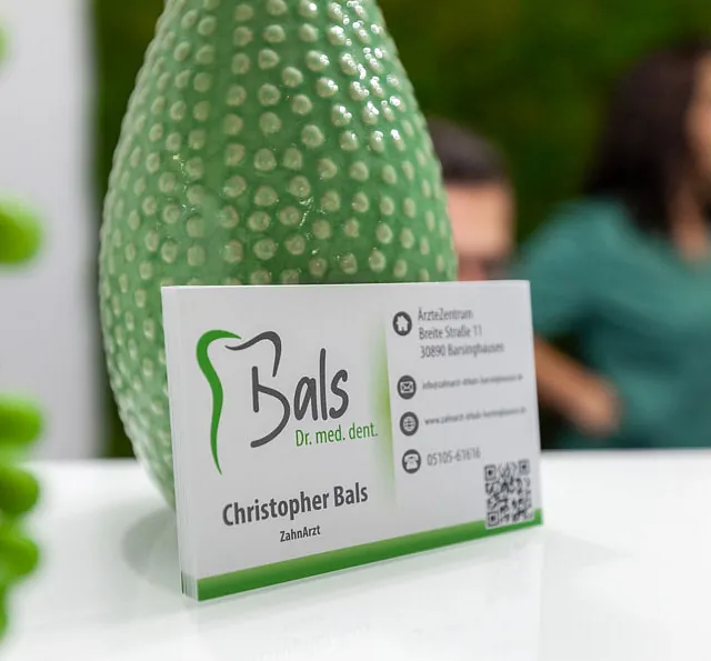 Dr. med. dent. Christopher Bals - Impressionen 